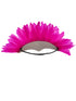 BookMyCostume Carnival Feather Headpiece – Pink Feather and Sequin Crown, Costume Accessory for Kids and Adults, Party, Festival, Dance Accessory